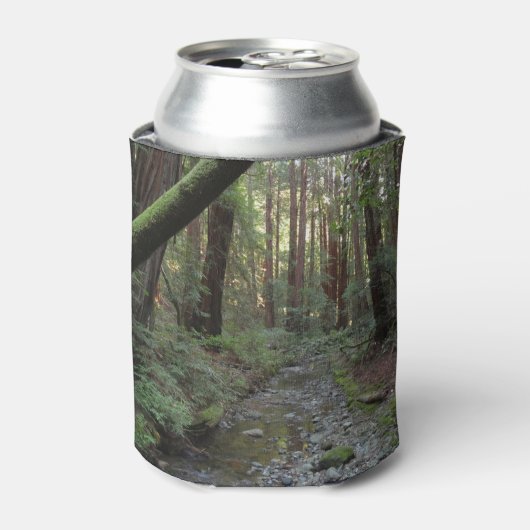 ミュウアの森のせせらぎの森の風景 缶クーラー (缶正面)