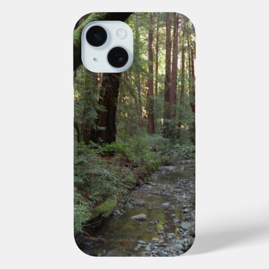 ミュウアの森のせせらぎの森の風景 Case-Mate iPhoneケース (裏面)