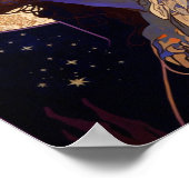 ミュシャによるイエスAI生成アート ポスター (角)