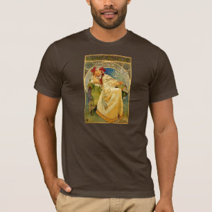 ミュシャによるプリンセスのHyacinth Tシャツ