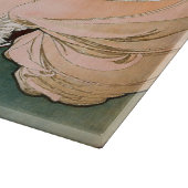 ミュシャのアールヌーボーのまな板 カッティングボード (角)