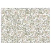 ミュシャのアールヌーボーのハニーサックルの花のテーブルクロス テーブルクロス (正面(横))