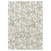 ミュシャのアールヌーボーのハニーサックルの花のテーブルクロス テーブルクロス (正面)