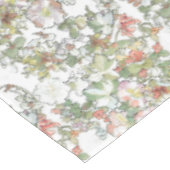 ミュシャのアールヌーボーのハニーサックルの花のテーブルクロス テーブルクロス (アングル)