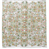 ミュシャのアールヌーボーのHollyhockによってはシャワー・カーテンが開花します シャワーカーテン (正面)