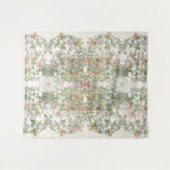 ミュシャのアールヌーボーのHollyhockによっては壁のタペストリーが開花します タペストリー (正面(横))