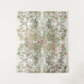 ミュシャのアールヌーボーのHollyhockによっては壁のタペストリーが開花します タペストリー (正面)