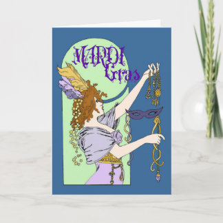 ミュシャの謝肉祭 カード