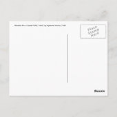 ミュシャはがき:アルフォンスミュシャ-アールヌーボー ポストカード (裏面)