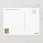 ミュシャアールヌーボーはがき – 〔占星術の〕十二宮図 – ラプルーム ポストカード (裏面)