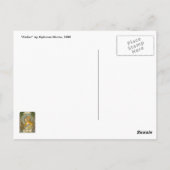 ミュシャアールヌーボーはがき – 〔占星術の〕十二宮図 – ラプルーム ポストカード (裏面)