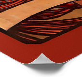 ミュシャアールヌーボーサイクルサイクリングポスター ポスター (角)