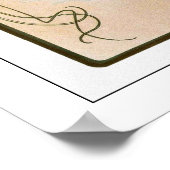 ミュシャアールヌーボーポスター – ダンス ポスター (角)