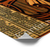 ミュシャアールヌーボーレディースソープポスター ポスター (角)