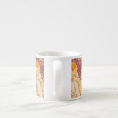 ミュシャアールヌーボー女性美しい エスプレッソカップ (裏面)