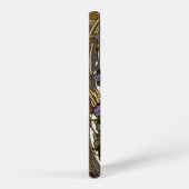 ミュシャエレガントスタイルポートレートの美しい女性 SAMSUNG GALAXYケース (右側面)