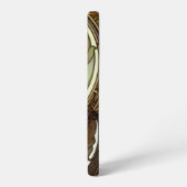 ミュシャエレガントスタイルポートレートの美しい女性 SAMSUNG GALAXYケース (左側面)