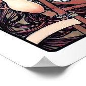 ミュシャサイクルの完全 ポスター (角)