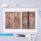 ミュシャシーズンズレディースクページ 薄葉紙 (クラフト)