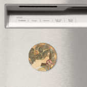 ミュシャプリムローズCC0639冷蔵庫アートコレクションマグネット マグネット (インサイチュ (食洗機))