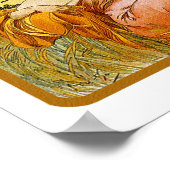 ミュシャポスタープリント: 2つの自然シーン ポスター (角)