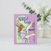 ミュシャマルディグラ ポストカード (スタンド正面)