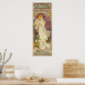 ミュシャヴィンテージのポスター：ラダメオカメリア ポスター (キッチン)