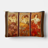 ミュシャ大切石 アクセサリーポーチ (正面)