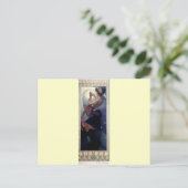 ミュシャ極星アールデコ ポストカード (スタンド正面)