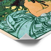 ミュシャ – インカの男と女神インカのウェルカム ポスター (角)