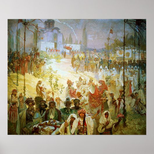 ミュシャ – クラウニングデュサン ポスター (正面)