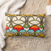 ミュシャ&クリフ（21x13インチピロー） ランバークッション (ブランケット)