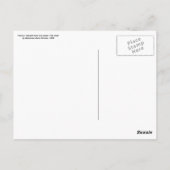 ミュシャ「ザ・アーツ」シリーズの詩 ポストカード (裏面)