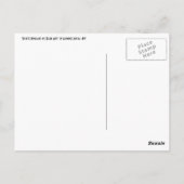 ミュシャ – ソシエテ・ポポポポレア・デ・ボーアーツ ポストカード (裏面)