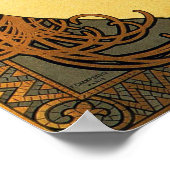 ミュシャ – タバコ ポスター (角)