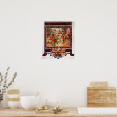 ミュシャ – パリの判決1895 ポスター (キッチン)