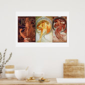 ミュシャ ポスター (キッチン)