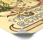 ミュシャ – ラダメオカメリア ポスター (角)