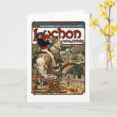 ミュシャ・ルクョン カード (黄色い花)