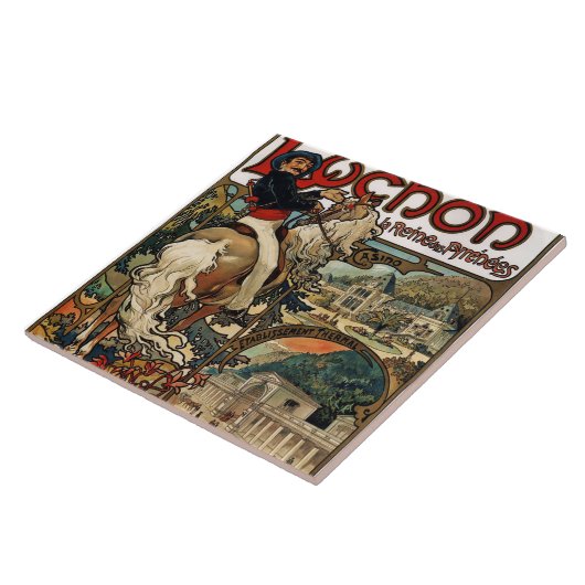 ミュシャ・ルクョン タイル (側面)