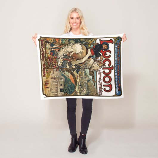 ミュシャ・ルクョン フリースブランケット (インサイチュ)