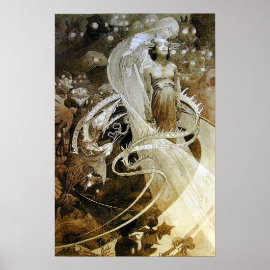 ミュシャ – レパター ポスター (正面)