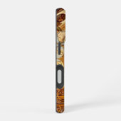 ミュシャ〔占星術の〕十二宮図 iPhone 16ケース (右側面)