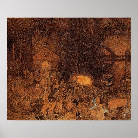 ミュシャ – 理由年齢1938 ポスター (正面)