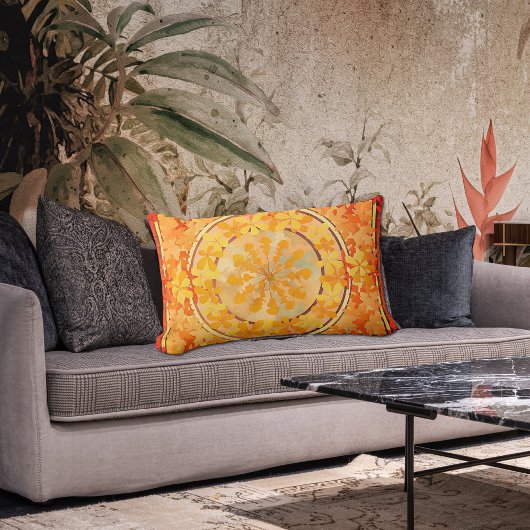 ミュシャ – 紅葉no2 -1902 ランバークッション