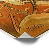 ミュシャ- 1896年夏 ポスター (角)