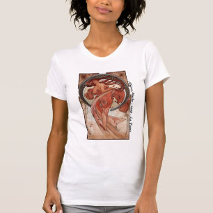 ミュシャ- La Danse Tシャツ