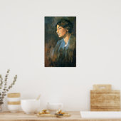 ミュシャ- Marushka Artist's Wife 1905 ポスター (キッチン)