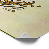 ミュシャ- Sarah Bernhardt ポスター (角)