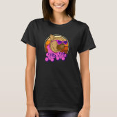 ミュットママおもしろいドッグ9 Tシャツ (正面)